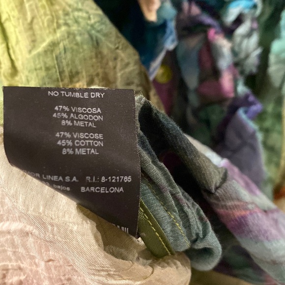 Javier simorra Barcelona coloful artsy tank top - Picture 4 of 5